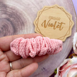'The Pinks' Scrunchie Clip Set