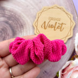 'The Pinks' Scrunchie Clip Set