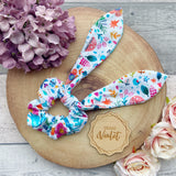 Spring Time Tie Scrunchies