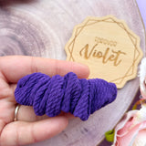 'The Purples' Scrunchie Clip Set
