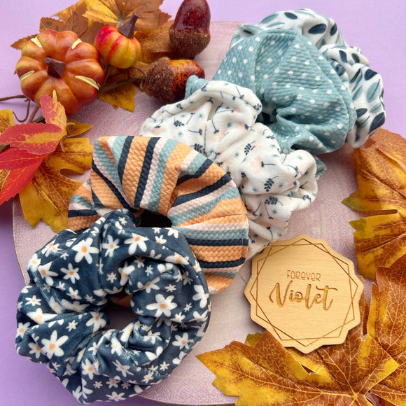 Cozy Harvest Scrunchie Collection