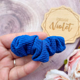 'The Blues' Scrunchie Clip Set