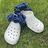 Navy Satin Cronchies