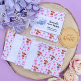 Highland Bloom Reusable Face Wipes