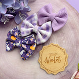 Purple Bunny Piggie Bow Collection
