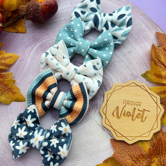 Cozy Harvest Bow Collection