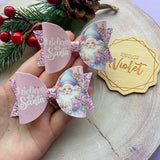 I Believe Santa Bow