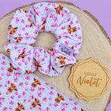 Highland Bloom Scrunchie