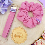 Blush Gold Scrunchie