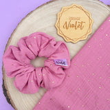 Blush Gold Scrunchie
