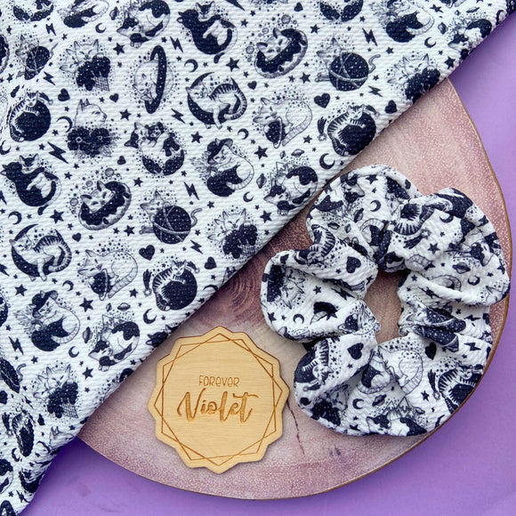 Celestial Cats Scrunchie