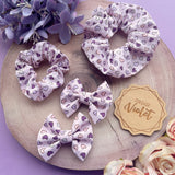 Ditsy Hearts Scrunchie