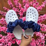 Navy Satin Cronchies