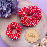 Heart Spots Scrunchie