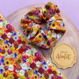 Autumn Blooms Scrunchie Collection
