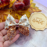 Fall Blooms Bow