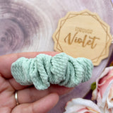 'The Greens' Scrunchie Clip Set