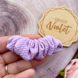 'The Purples' Scrunchie Clip Set