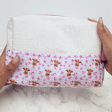 Highland Bloom Boxy Pouch