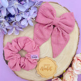 Blush Gold Scrunchie