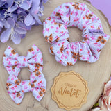 Highland Bloom Scrunchie