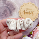 'The Nudes' Scrunchie Clip Set