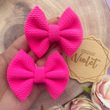 Neon Piggie Bows