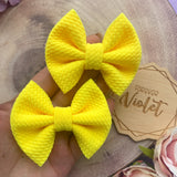 Neon Piggie Bows