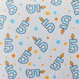 Layered Number Candle Birthday Bows