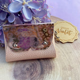 Mirror Pink Leopard Purse