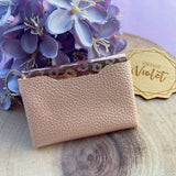 Mirror Pink Leopard Purse
