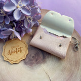Mirror Pink Leopard Purse