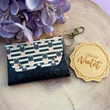 Striped Cactus Purse