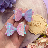 Pastel Rainbow Ombré Mini Bows