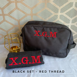 Personalised Wash Bag Set