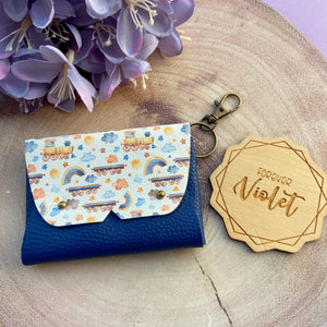 Cloud Train Purse