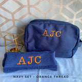 Personalised Wash Bag Set
