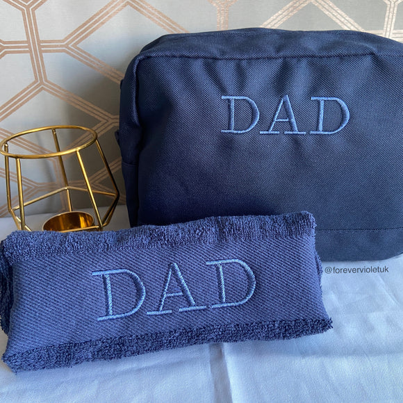 Personalised Wash Bag Set