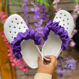 Purple Satin Cronchies