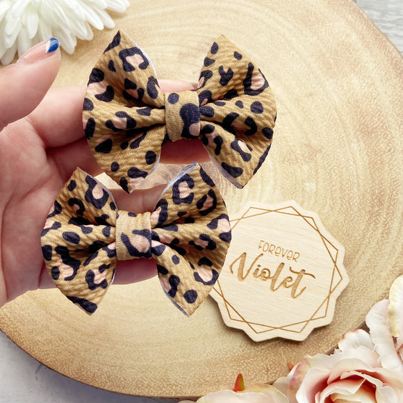 Toffee Leopard Piggie Set
