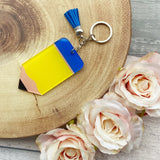 Teacher Pencil Keyring