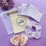 Pale Poppies Reusable Face Wipes