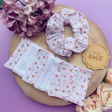 Pale Poppies Reusable Face Wipes
