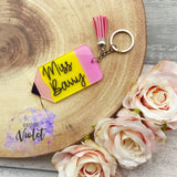 Teacher Pencil Keyring