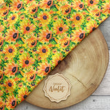 Sunshine Floral Scrunchie