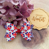 Union Jack Charm Bow