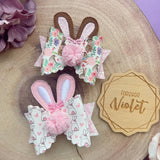 Wild Bunny Pom Pom Bow