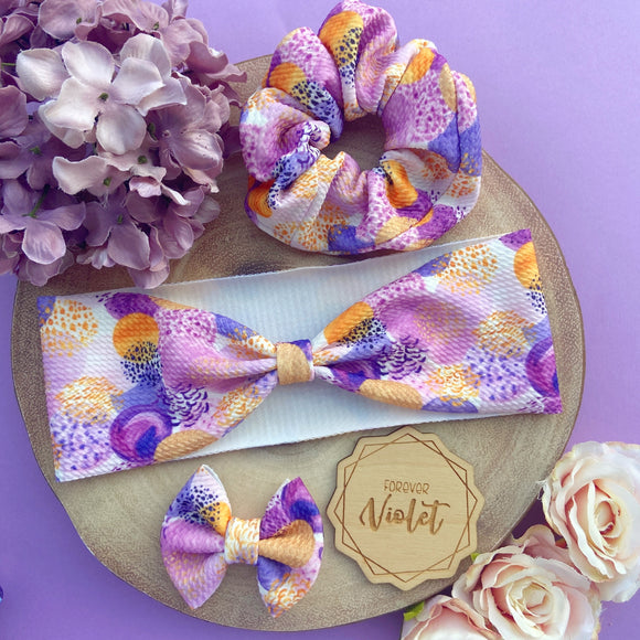 Abstract Violet Gift Set