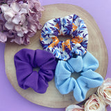 Mustard Flowers Scrunchie Collection
