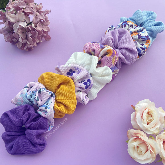 Full Forever Violet Collection Scrunchie Set